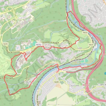 Itinéraire Marche à Tilf, distance, dénivelé, altitude, carte, profil, trace GPS