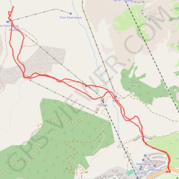 Itinéraire Chalvet, distance, dénivelé, altitude, carte, profil, trace GPS