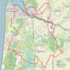 Itinéraire De Sorrus au Touquet, distance, dénivelé, altitude, carte, profil, trace GPS