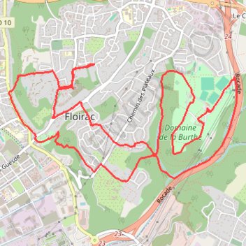Itinéraire Chemin faisant à La Burthe, distance, dénivelé, altitude, carte, profil, trace GPS