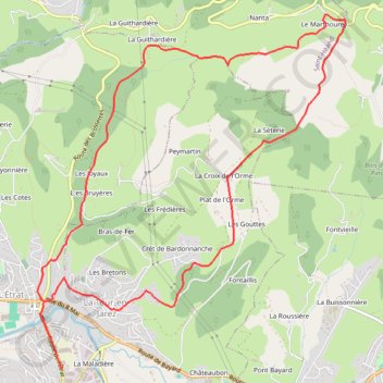 Itinéraire Sorrtie trail 21:11, distance, dénivelé, altitude, carte, profil, trace GPS
