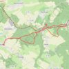 Itinéraire En Alsace Bossue, de Durstel à Frohmuhl, distance, dénivelé, altitude, carte, profil, trace GPS