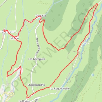 Itinéraire Du petit Goul au grand Goul - Saint-Clément, distance, dénivelé, altitude, carte, profil, trace GPS