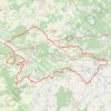 Itinéraire De Gièvres à Pouillé, distance, dénivelé, altitude, carte, profil, trace GPS