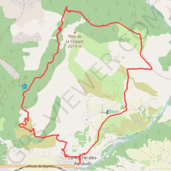 Itinéraire Tour de la tête de la Clappe par le col de Conode, distance, dénivelé, altitude, carte, profil, trace GPS