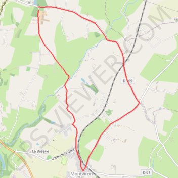 Itinéraire Circuit Fictif Sartilly, distance, dénivelé, altitude, carte, profil, trace GPS