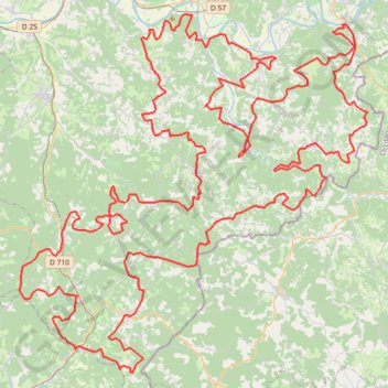 Itinéraire 191 - grand tour PNSD vtt - 223km-MNT, distance, dénivelé, altitude, carte, profil, trace GPS