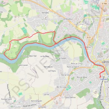 Itinéraire 22-FEV-19 18:45:14, distance, dénivelé, altitude, carte, profil, trace GPS