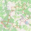 Itinéraire Boucle VTT depuis Saint-Sulpice-de-Cognac, distance, dénivelé, altitude, carte, profil, trace GPS