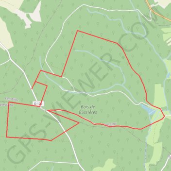 Itinéraire Corgirnon Les plains bois, distance, dénivelé, altitude, carte, profil, trace GPS