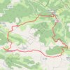 Itinéraire Les pré Pyrénées à Sainte Croix Volvestre, distance, dénivelé, altitude, carte, profil, trace GPS