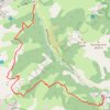 Itinéraire Traversée La Foux d'Allos - Le Seignus d'Allos, distance, dénivelé, altitude, carte, profil, trace GPS