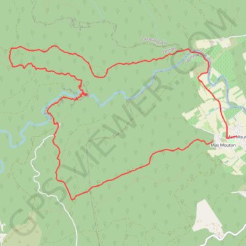 Itinéraire Verfeuil - Les Concluses, distance, dénivelé, altitude, carte, profil, trace GPS