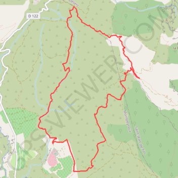 Itinéraire La Grotte des fée - Forêt Domaniale de Saint-Guilhem-le-Désert, distance, dénivelé, altitude, carte, profil, trace GPS