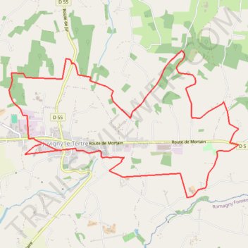 Itinéraire 1 - trail_court_2803-22958142-1769898302-450, distance, dénivelé, altitude, carte, profil, trace GPS