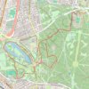 Itinéraire Vincennes Modérée J1, distance, dénivelé, altitude, carte, profil, trace GPS