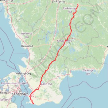 Itinéraire NC4k_22_05, distance, dénivelé, altitude, carte, profil, trace GPS
