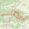 Itinéraire VTT, distance, dénivelé, altitude, carte, profil, trace GPS