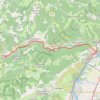 Itinéraire La Voulte-sur-Rhône / Les Ollières-sur-Eyrieux, distance, dénivelé, altitude, carte, profil, trace GPS