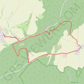 Itinéraire Les gouffres de francheville, distance, dénivelé, altitude, carte, profil, trace GPS
