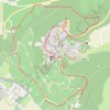 Itinéraire La roche aux trésors, distance, dénivelé, altitude, carte, profil, trace GPS