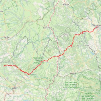 Itinéraire Le GR® 65 : chemin de Compostelle (2023)-15982851, distance, dénivelé, altitude, carte, profil, trace GPS