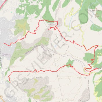 Itinéraire Roque Forcade - Bassan, distance, dénivelé, altitude, carte, profil, trace GPS