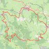 Itinéraire Rando en Pays de Jars - Saint-Martin-d'Estréaux, distance, dénivelé, altitude, carte, profil, trace GPS