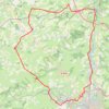Itinéraire VALLON-ST VITTE-VIPLAIX-HURIEL-9271876, distance, dénivelé, altitude, carte, profil, trace GPS