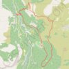 Itinéraire Plateau de Saint-Barnabé par Courmes et Pré-Royer, distance, dénivelé, altitude, carte, profil, trace GPS