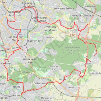 Itinéraire [Fatbike] Encore trop de bitume, distance, dénivelé, altitude, carte, profil, trace GPS