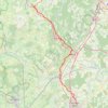 Itinéraire 2023-08-26 15:07:07, distance, dénivelé, altitude, carte, profil, trace GPS