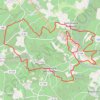 Itinéraire 201125144849, distance, dénivelé, altitude, carte, profil, trace GPS