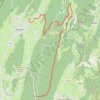 Itinéraire Les Crêtes de Bellecombe, distance, dénivelé, altitude, carte, profil, trace GPS