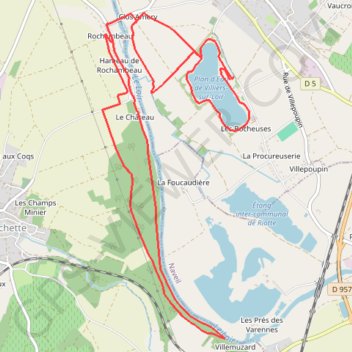 Itinéraire Parcours CAP L 2023 VDEF-16133406, distance, dénivelé, altitude, carte, profil, trace GPS