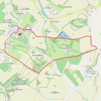 Itinéraire PR4, distance, dénivelé, altitude, carte, profil, trace GPS