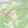 Itinéraire La dent de Moirans depuis Saint-Quentin-sur-Isère, distance, dénivelé, altitude, carte, profil, trace GPS