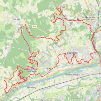 Itinéraire NewTrack, distance, dénivelé, altitude, carte, profil, trace GPS