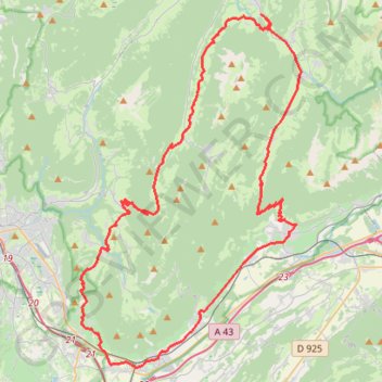 Itinéraire Col du frene et col du pre, distance, dénivelé, altitude, carte, profil, trace GPS