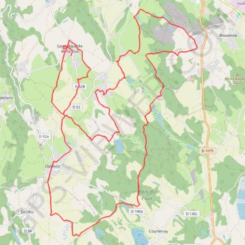 Itinéraire Nord Isères, distance, dénivelé, altitude, carte, profil, trace GPS