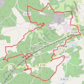 Itinéraire 27/ 12/18 Découverte nov chemins, distance, dénivelé, altitude, carte, profil, trace GPS