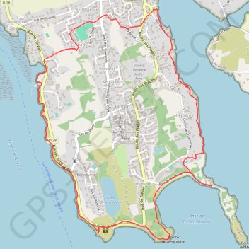 Itinéraire Saint-Philibert, distance, dénivelé, altitude, carte, profil, trace GPS
