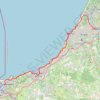 Itinéraire De Bayonne à Hendaye, distance, dénivelé, altitude, carte, profil, trace GPS