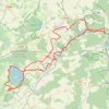 Itinéraire top sortie décrassage en gravel, distance, dénivelé, altitude, carte, profil, trace GPS