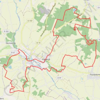 Itinéraire trace tour Charente-12313132, distance, dénivelé, altitude, carte, profil, trace GPS