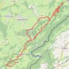 Itinéraire Les pistes de Charquemont : La boucle de la combe saint Pierre, La montée et boucle de Fournet Blancheroche, distance, dénivelé, altitude, carte, profil, trace GPS