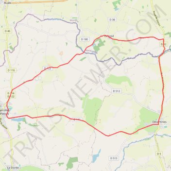 Itinéraire Clm, distance, dénivelé, altitude, carte, profil, trace GPS