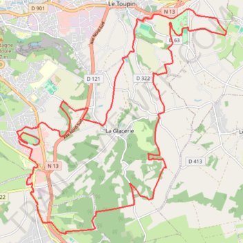 Itinéraire 4 - R4C 2025 - VTT 27km, distance, dénivelé, altitude, carte, profil, trace GPS