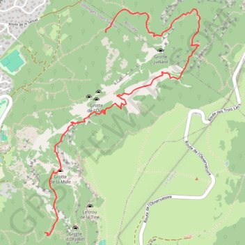 Itinéraire Grand Salève - Sentier de Sarrot-Saut Gonet - T5 à T6 (Randonnée Pédestre), distance, dénivelé, altitude, carte, profil, trace GPS