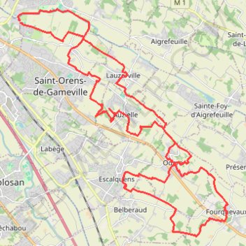 Itinéraire NewTrack, distance, dénivelé, altitude, carte, profil, trace GPS